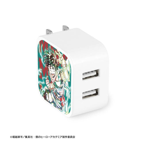 『僕のヒーローアカデミア』緑谷出久 Ani-Art 第3弾 全身ver. 2ポートUSBアダプター【202508再販】